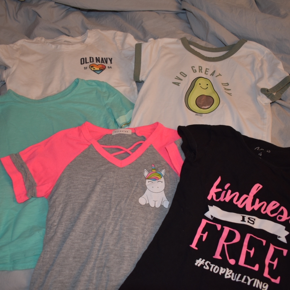 5 Tshirts